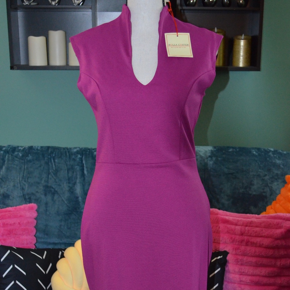 Women's Rolla Coster Fushia Dress